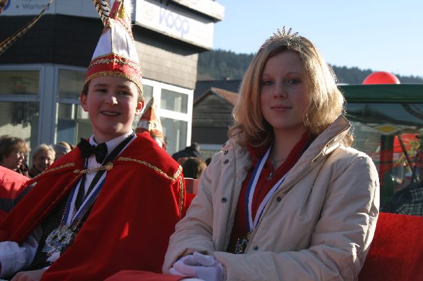 Kinderprinzenpaar 2005 - Prinz Steffen I. und prinzessin Michelle I.