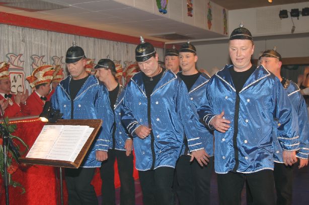 Schautanz 2005 - Gemischte Showtanzgruppe des NCC - "Ein verrückter Opernball" - hier die Männer Riege