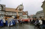 Auf der "Linge" wurde ersteinmal geschunkelt. Mit dabei Freunde vom NCC aus Niestetal und ECV aus Escherode