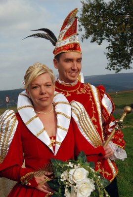 Prinz Karsten I. und Prinzessin Ute II. vom Gläsnertal zu Niester Riesen