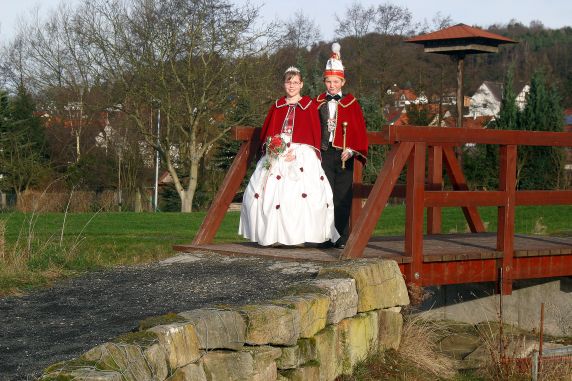 Kinderprinzenpaar Prinz Nico I. und Prinzessin Aileen I.