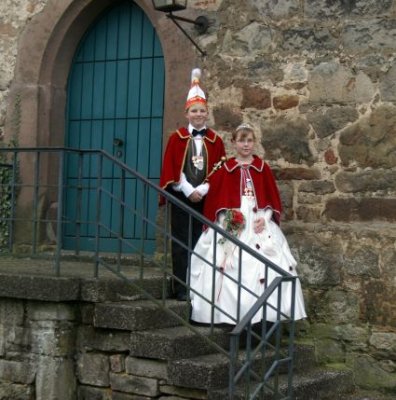 Kinderprinzenpaar Prinz Nico I. und Prinzessin Aileen I.