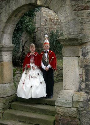 Kinderprinzenpaar Prinz Nico I. und Prinzessin Aileen I.