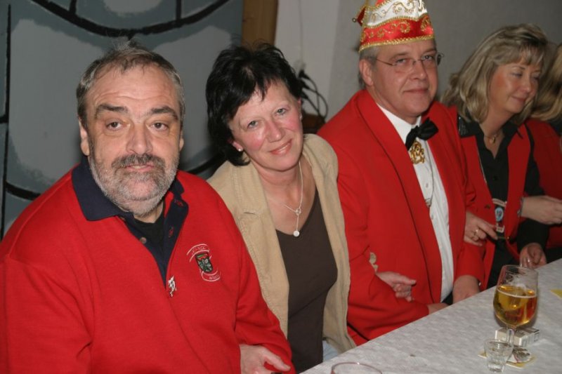 Ex-Prinzenpaare Prinz Udo I. mit Prinzessin Cornelia I. (Werner) und Prinz Hans-Jürgen I. mit Prinzessin Ute I.