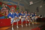 Die "Närrische Garde" vom Karnevalsverein Hess. Lichtenau