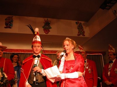 Kinderprinzenpaar 2005 Steffen I. und Michelle I.