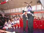 Tanz: Gemischte Showtanzgruppe des NCC mit ihrem Tanz "Hexen" - Sie überzeugten wie immer mit tollen Hebefiguren
