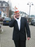 "Sie sind da!" - Frits Nieste kündigt die Niester Karnevalisten an