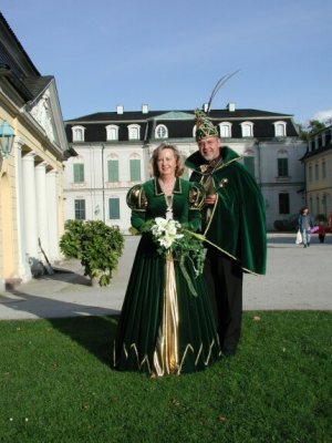 Das Prinzenpaar am Hofe - Schloß Wilhelmsthal in Calden