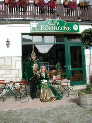 Das "Cafe Könnecke" in Niestes Dorfkern