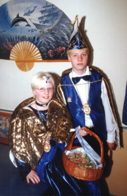 Kinderprinzenpaar 2001/2002:
Prinz Andre I. und Prinzessin Lisa I. (Sandrisser)