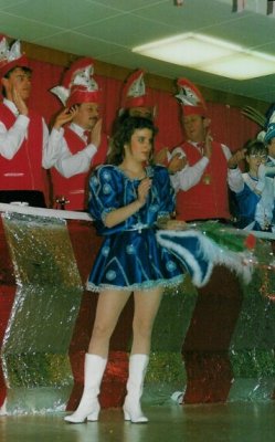 Tanz: Funkenmariechen Yvonne Baumann 1990