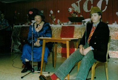 Bütt: Bollich und Sollich 1989 - alias Franz Pyszko und Sven Langenegger - Klaus Missing verweilte während des Karneval 1989 auf